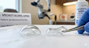 Scleral Lenses for Dry Eye and Keratoconus